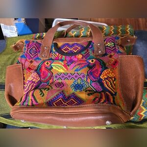 Beautiful Nena & Co. Toucan Huipil Bag